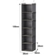 thumbnail image 3 of Organizador de armario colgante YOUDENOVA con 6 estantes, gris, 3 of 7