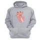 thumbnail image 1 of Polerón Canguro La Pantera Rosa Gris Claro Talla L Unisex, 1 of 3