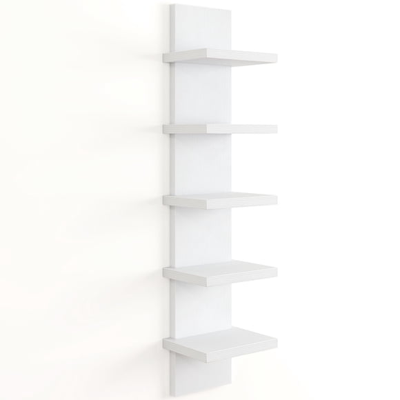 Estantería de pared Fun Memories 78 cm Blanca de 5 Niveles (1 unidad)