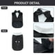 thumbnail image 3 of Conjunto De Traje De Esmoquin Con Pajarita Para Perro Pequeño, Camisa Formal Para Cachorro Y Gato Con Pajarita Ajustable Para Fiesta De Boda (negro), 3 of 5