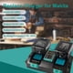 thumbnail image 2 of Cargador Dual Rapido DC18RD 14.4V18V para Makita 18V, 2 of 3