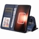 thumbnail image 4 of Funda Billetera para Realme GT NEO5 5G con Porta Tarjetas y Soporte Ajustable Azul, 4 of 5