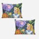thumbnail image 2 of Alice In Wonderland 3-Piece Bedding Set For Kids Boys Girls Adult Cartoon Warm Cute Fashion Holiday Present Gift Bed Sheets, 2 of 5