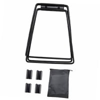 Magideal - Soporte De Refrigeración Plegable, Soporte Para Tanque De Agua Con Bolsa De Transporte, Soporte Para Caja De Hielo Para Refrigerador Resistente De Met Negro