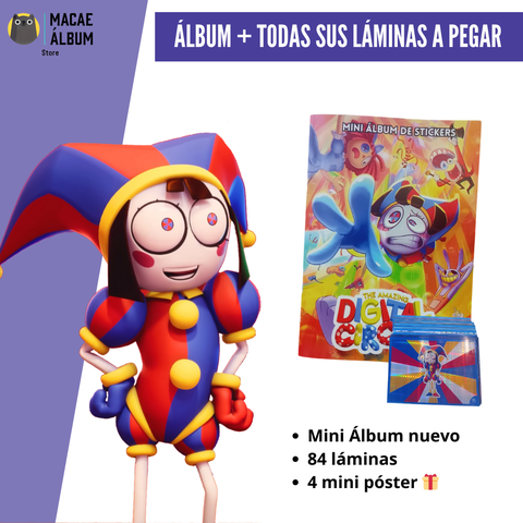 Macae - Mini Álbum Circo Digital + Todas Sus Láminas A Pegar