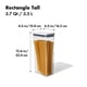 thumbnail image 2 of Contenedor OXO Good Grips POP rectangular de 3,5 L, transparente, 2 of 7