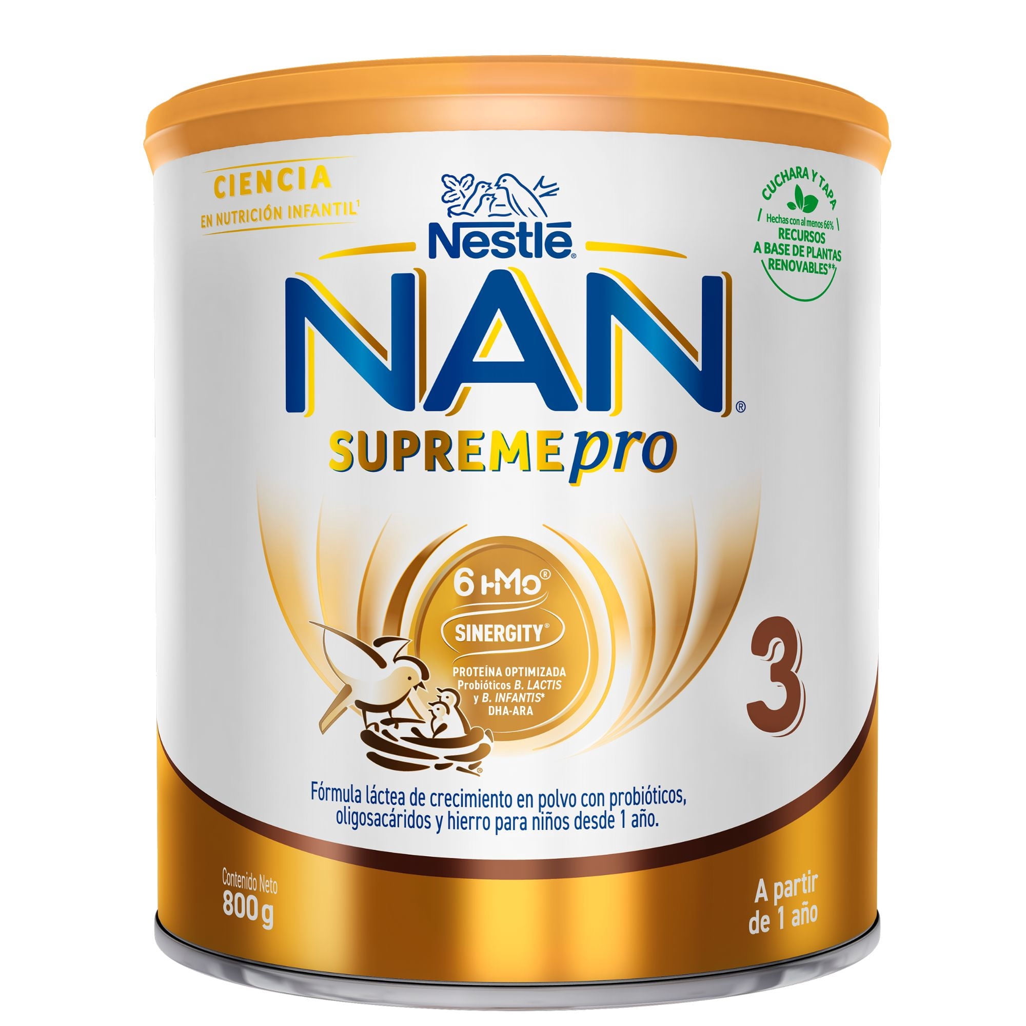 Formula Infantil 3 Supreme Pro, 800 g