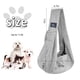 thumbnail image 5 of Mochila portabebés para perros y gatos Cuby Classic Grey, 5 of 7