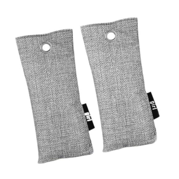 Juego De Bolsas Desodorantes Para Refrigerador, Eliminador De Olores Para Coche En Clima Húmedo Y Lluvioso, 2 Uds., 50g, 2x