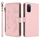 thumbnail image 2 of Funda Cartera Mariposa para [Samsung Galaxy S20 FE] con Soporte y Cremallera Rosa, 2 of 6