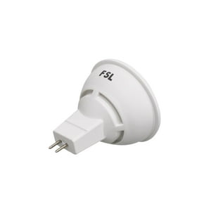Ampolleta Mr16 En 12 V De 5W Blanco- Luz Cálida Fsl