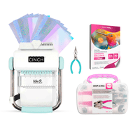 We R Memory Keepers - Encuadernadora Cinch Menta + Crop A Dile + Insumos