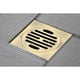 thumbnail image 3 of Desagüe de ducha Kingston Brass Symmetric 4 Brass Cuadrado, 3 of 4