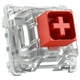 thumbnail image 1 of Interruptores de teclado mecánicos Kailh Box Red Glorious PC Gaming Race (paquete de 120), 1 of 3