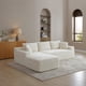 thumbnail image 3 of 105'' Modular Sectional Sofa, Cloud Sectional Couch with Deep Seat, Modern Modular L-Shape Sofa Couch with Chaise,Upholstered Couches for Living Room Bedroom,No Assembly, (BEIGE), 3 of 3
