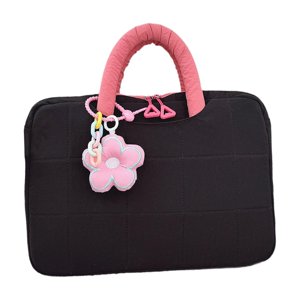 Bothyi - Funda Para Portátil Con Cierre De Cremallera Informal, Ideal Para Trabajar, Viajar Y Desplazarse, Color Negro