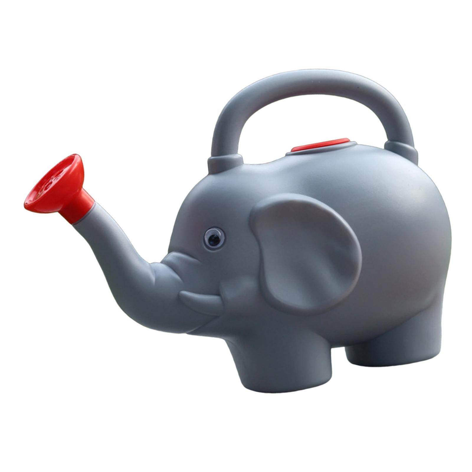 Magideal - Regadera Animal Bonito Para Riego De Plantas Con Diseño Creativo Mango Cómodo Material Pp Robusto Forma Atractiva Adecuada Para Decoración De Patio Re Gris 1600ml