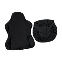Magideal - Funda Protectora Elástica Para Silla De Ordenador, Suave, Transpirable, Antiarañazos, Antisuciedad Para Adultos, Silla De Videojuegos, Lavable Y Reuti Negro
