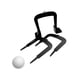 thumbnail image 1 of 3 Uds. De Puertas De Golf, Putter De Metal, Suministros De Práctica De Destino Con Bases, 2 Bases, 1 of 5