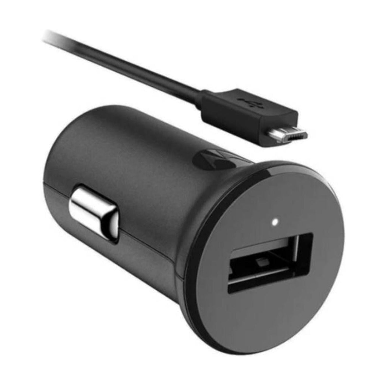Motorola - Cargador Para Automovil Carga Turbo Micro Usb Negro