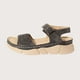 thumbnail image 2 of Sandalia Confy Negro Vía Franca, 2 of 5