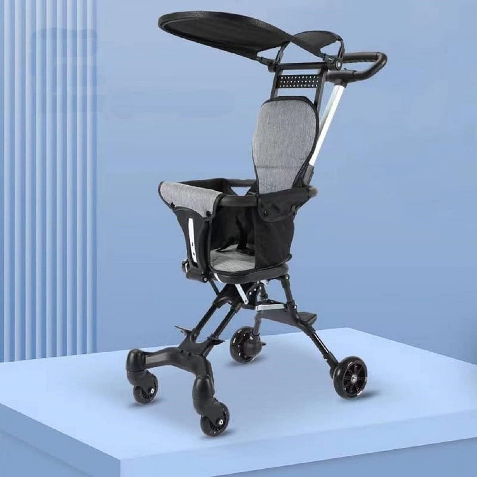 Genérico - Coche Plegable Compacto Reversible 1 A 5 Años Bebes Lau