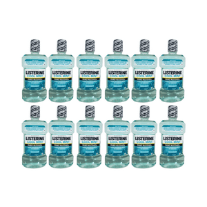 Pack 12 Enjuague Bucal Listerine 1L Cool Mint Protección Oral