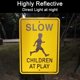 thumbnail image 4 of Letrero Slow Down Children at Play Jowanyo 43 x 30 cm (paquete de 2), 4 of 8