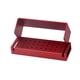 thumbnail image 2 of Soporte Para Fresas De 30 Agujeros, Esterilizable En Autoclave Con Tapa Abierta, Organizador De Fresas Resistente, Color Rojo, 2 of 3