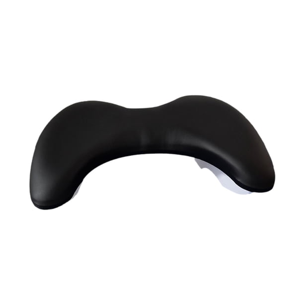 Cojín para reposabrazos de uñas, cojín para reposamanos de manicura, estación de escritorio de mesa, soporte práctico para arte de uñas, salón de uñas Negro