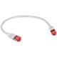 thumbnail image 1 of Cable de parche Triplett CAT6A 10 Gbps 26 AWG 30 cm amarillo, 1 of 4