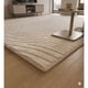 thumbnail image 3 of Alfombra jacquard 160x200 beige relive modelo harver moderna elagante decorativa 2541, 3 of 3