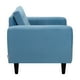 thumbnail image 5 of Sofa Bote 1c Felpa 00 Azul Petroleo, 5 of 6