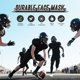 thumbnail image 3 of Visera para casco de fútbol americano OYMLANX negra tintada con ganchos y tornillos, 3 of 7