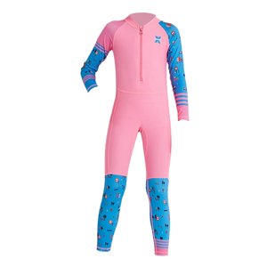 Ioensy - Traje De Neopreno Para Niños Trajes De Baño De Buceo Canotaje Deportes Acuáticos Kayak Trajes Térmicos Completos Rosa M