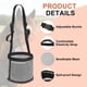 thumbnail image 3 of Bolsa de alimentación para caballos, bolsas de heno tipo bozal con correa ajustable, 3 of 7