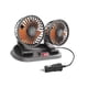 thumbnail image 5 of Ventilador De Refrigeración Genérico Para Coche, Silencioso, Potente, Doble Cabezal Para Carro, RV, Salpicadero De Coche, Color Naranja, 5 of 5