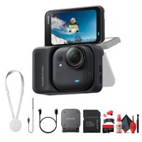 Cámara De Acción Insta360 Go Ultra Standard Midnight Black