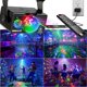 thumbnail image 2 of Luz de discoteca Caivimvn Party Lights activada por sonido con mando a distancia, 2 of 6