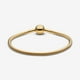 thumbnail image 5 of Pulsera Pandora Moments Cadena Serpiente Chapada en Oro 7.9in, 5 of 7