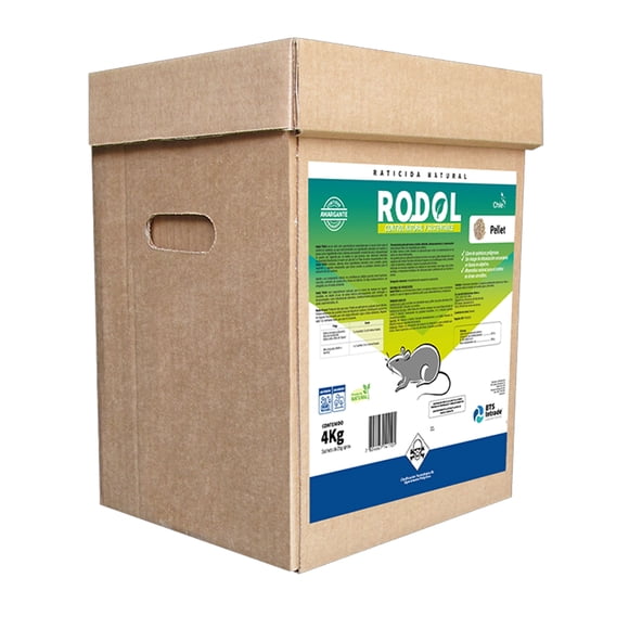 Raticida natural pellet 4kg