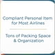 thumbnail image 2 of Maleta Protege Arendale 16 Softside Carry On Negra, 2 of 3