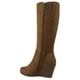 thumbnail image 2 of Bota Chalada Mujer Wedge-40 Camel Casual, 2 of 5
