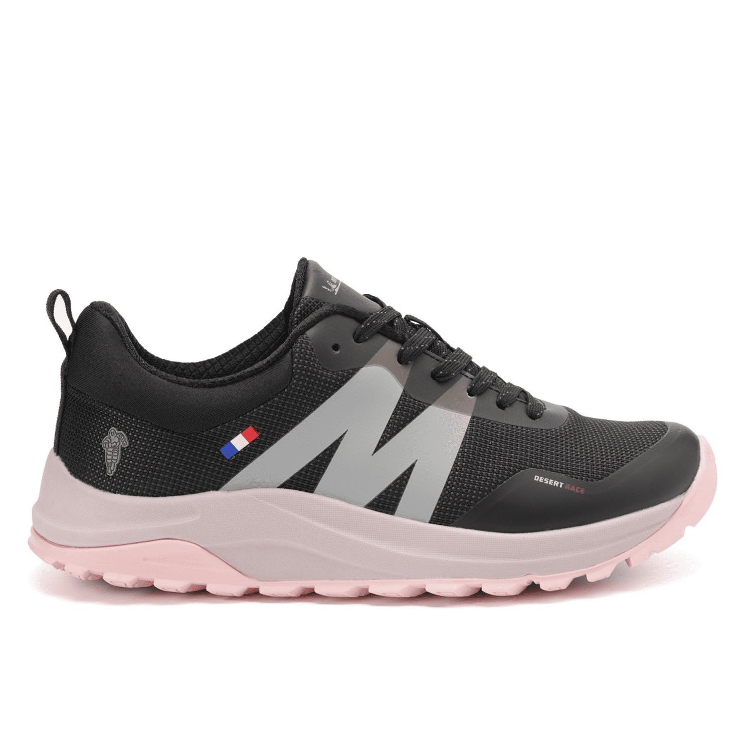 Michelin Footwear - Zapatilla Trail Running Mujer Color Negro Y Rosado Michelin Dr40