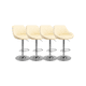 thumbnail image 1 of Pack 4 Sillas De Bar Ajustables Ecocuero Dani Beige, 1 of 3