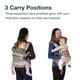 thumbnail image 4 of Portabebés Osprey Poco LT Soft Convertible Negro, 4 of 9