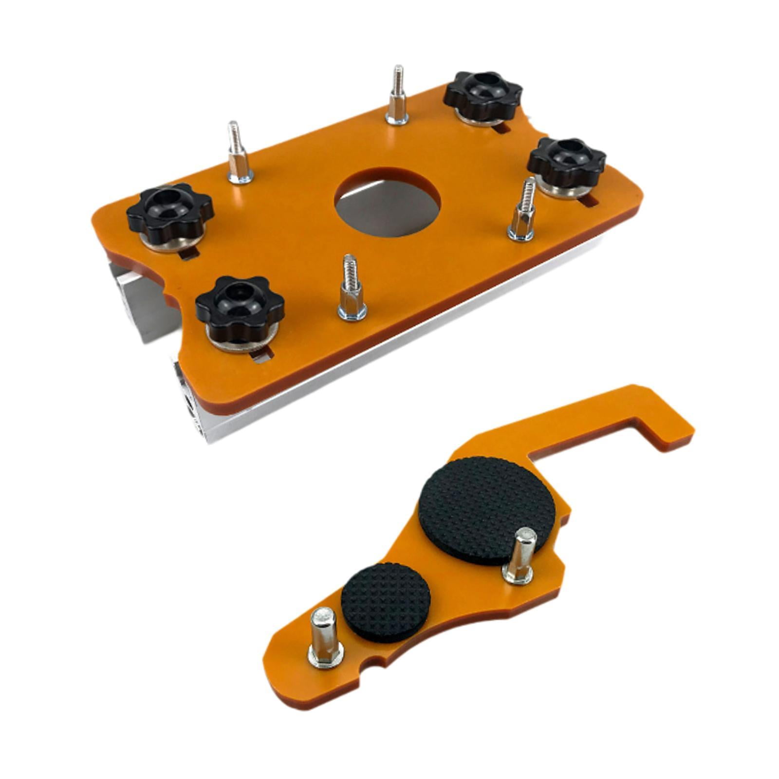 Magideal - Piezas De Herramientas Eléctricas De Tablero Ranurado, Práctica Fácil De Usar, Herramienta Enrutadora Recortadora De Madera Para Máquina Cortadora De Con Localizador