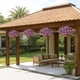 thumbnail image 5 of Cesta colgante de flores de seda artificial INXUGAO Daisy, 5 of 8