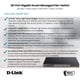 thumbnail image 3 of Switch D-Link DGS-1250-28XMP de 28 puertos PoE+ 370W para montaje en rack, 3 of 9