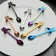 thumbnail image 2 of 1pc Cute Cat Spoons Flatware Coffee Drinking Tools Kitchen Gadget, 2 of 4